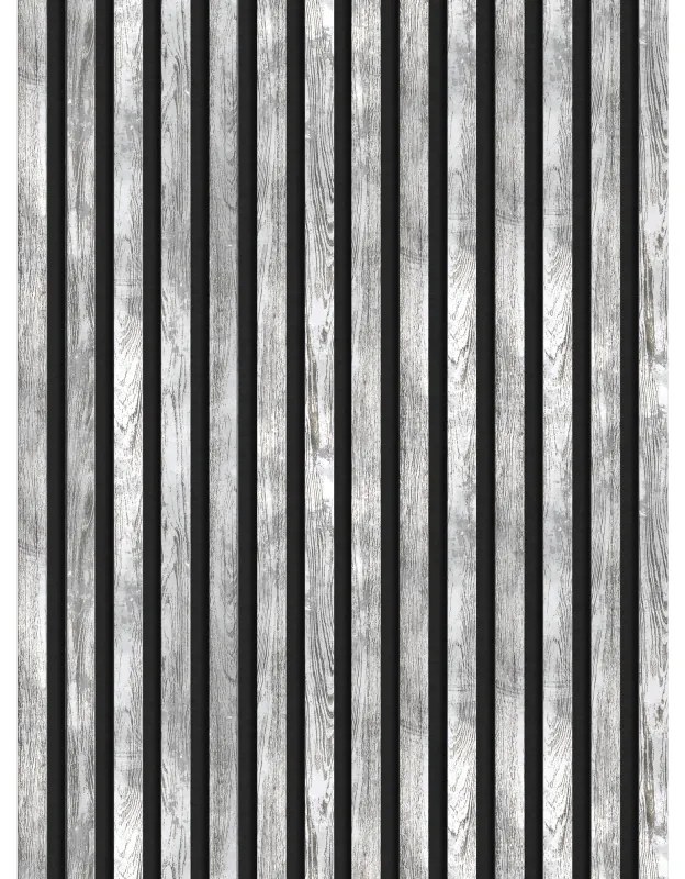 Mexen Lam-F, akustické stenové lamely 275 × 31,5 cm, filc 6 mm, dub bielený, S105-275317-2812-064