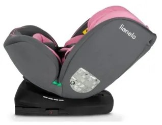 Lionelo - Autosedačka BASTIAAN i-Size 40-150 cm sivá/ružová