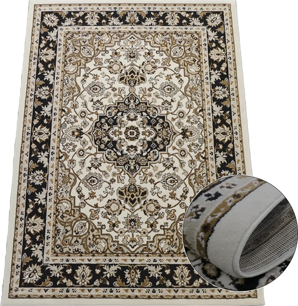 BE Koberec Lotus 9306 BEIGE – béžový obdĺžnikový Rozmer: 120x180 cm