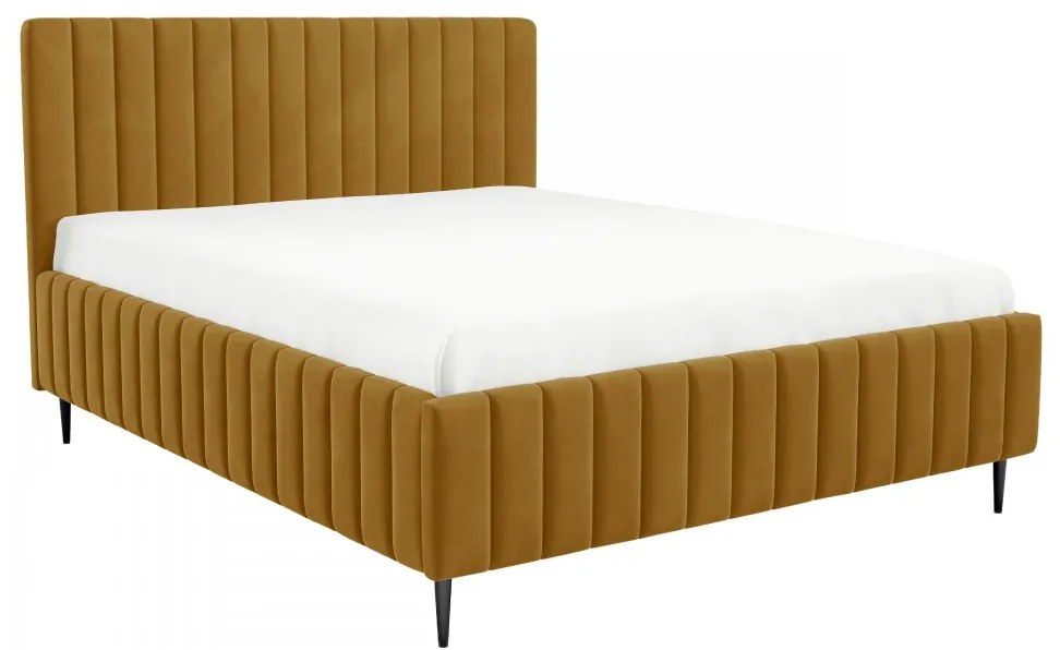 Manželská postel Lirunit Leg, Rozmer postele: 180x200, Dostupné poťahy: Fresh 04
