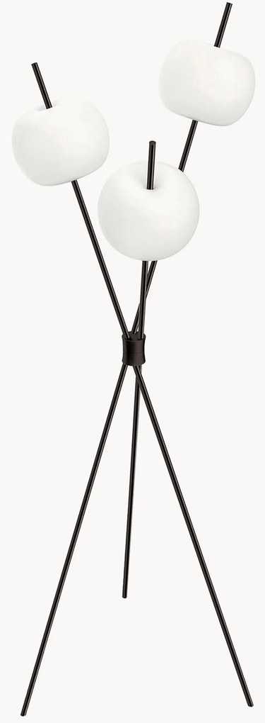 Stmievateľná stojacia lampa Kushi