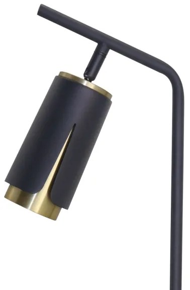Stolná lampa FLOWER 1xGU10/8W/230V čierna