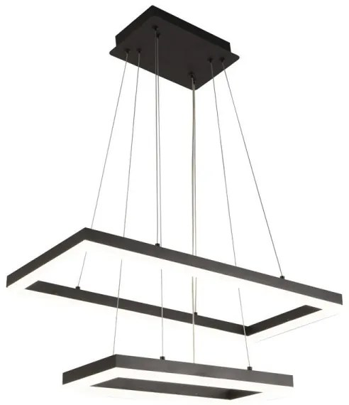 LED Stmievateľný luster na lanku LED/65W/230V 3000-6500K + diaľkové ovládanie