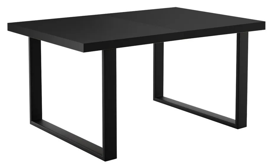 Konferenčný stolík Magerio, Farba: Čierna/čierny molet