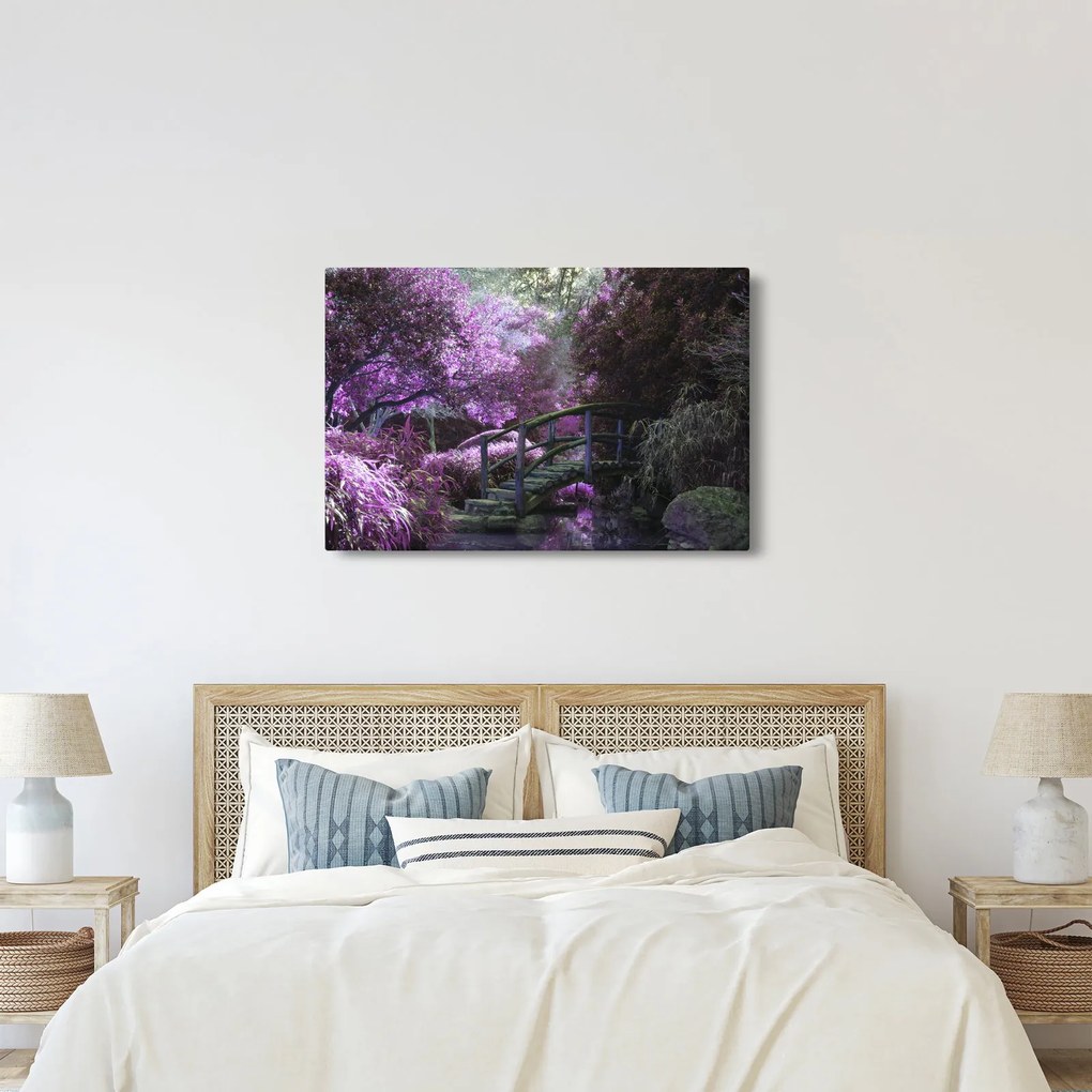 Obraz - Mystická záhrada (90x60 cm)