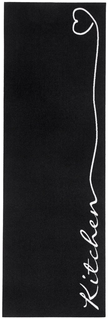 Hanse Home, Behúň 50x150 cm Cook & Clean 102610, 50x150, čierna, kuchyňa