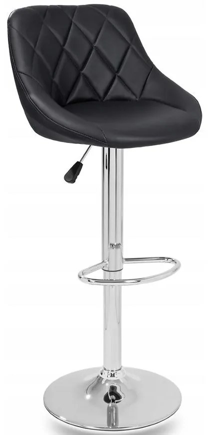 Barová stolička ROMA čierna