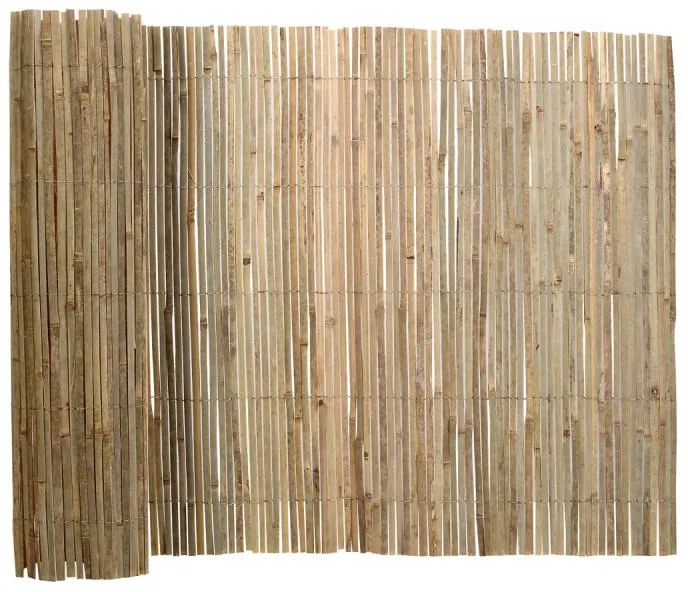 Bambusový plot 100 cm x 300 cm x 12 mm