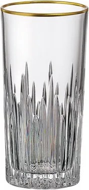 BOHEMIA FIREWORKS GOLD POHÁR NA VODU 350ML SADA 6 KS