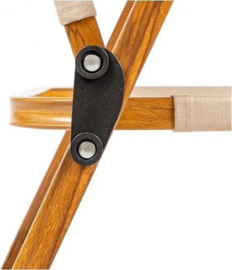 MI Kempingová stolička DREVO 78