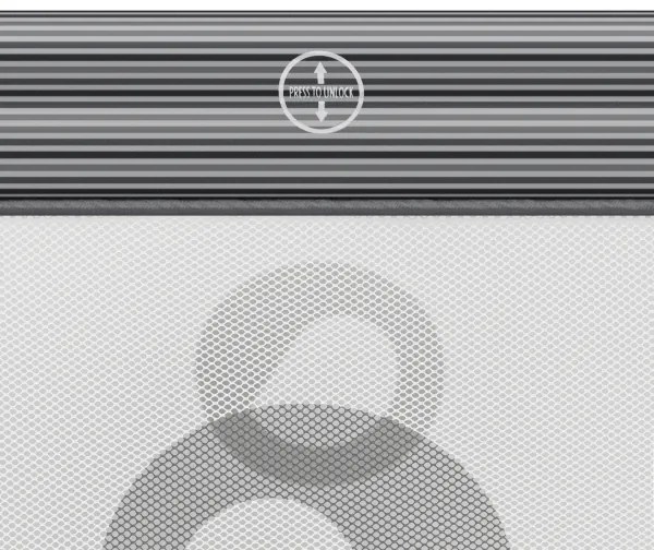 Lionelo - Hracia ohrádka BONNIE Grey Stone