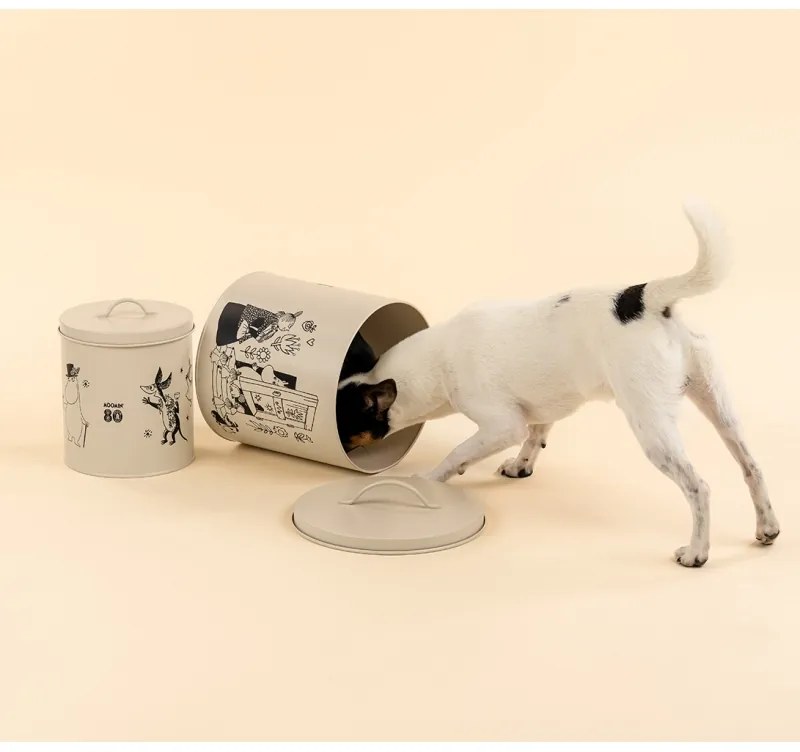 Set dóz na maškrty Moomin Pets 2 ks / 80. výročie