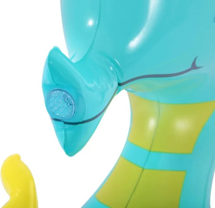 LEAN Detský nafukovací bazén s fontánou Morský koník 188 cm