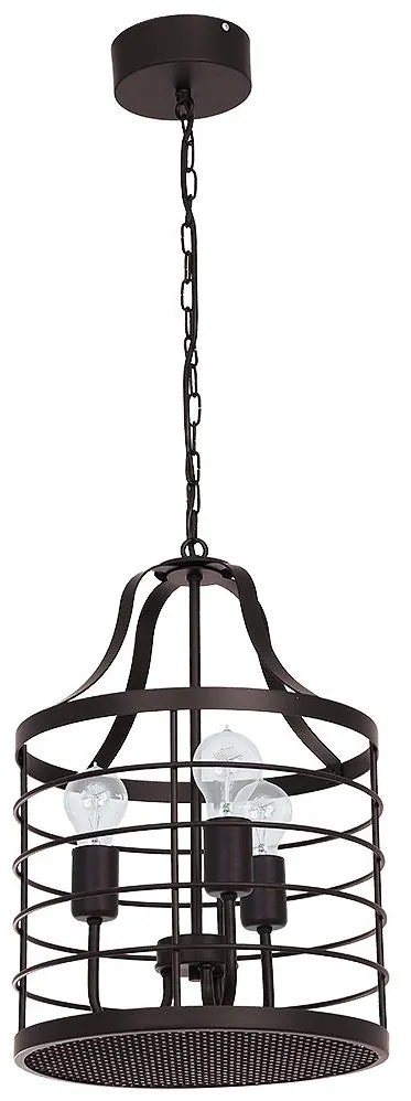 Luster na reťazi SINGLE 6 3xE27/60W/230V