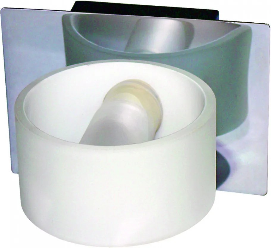 Rábalux Nicole 5843 Nástenné Kúpeľňové Lampy chróm biely G9 1x MAX 40W 115 x 80 mm