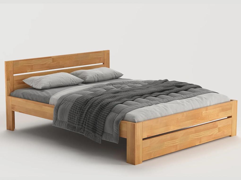 Vysoká posteľ z bukového dreva 160x200 cm Bilbao