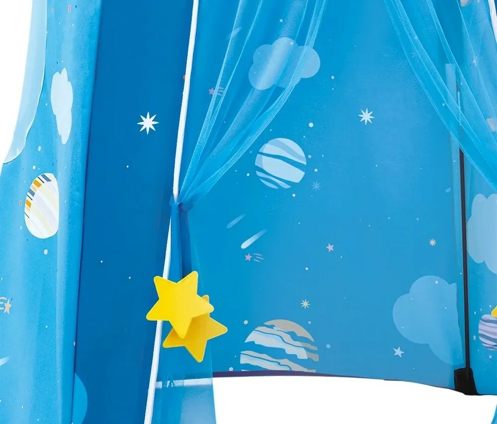 Hape Detský stan s LED osvetlením - Hviezdna noc
