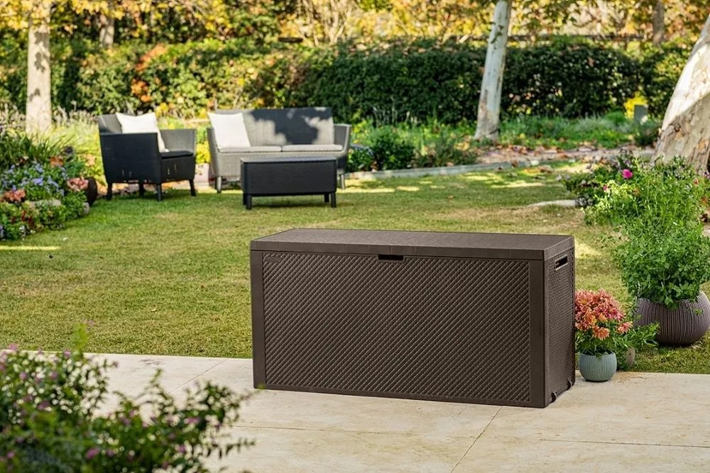Úložný box EMILY 270 L, hnedý