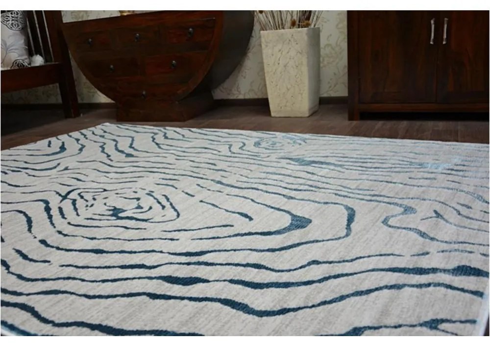 Luxusný kusový koberec akryl Abdul modrý 80x150cm