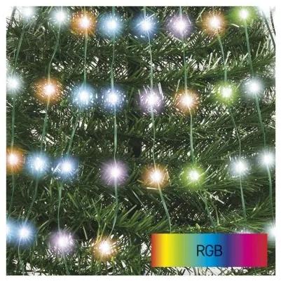 LED vánoční stromek Denza s časovačem 1,5 m RGB