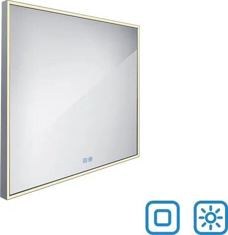 Nimco LED zrkadlo 700x700 s dvoma dotykovými senzormi - ZP 13077VX