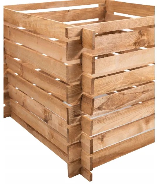 Záhradný drevený kompostér 640L