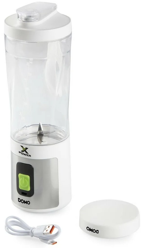DOMO DO752BL bezdrôtový mixér na smoothie X-Powerto go