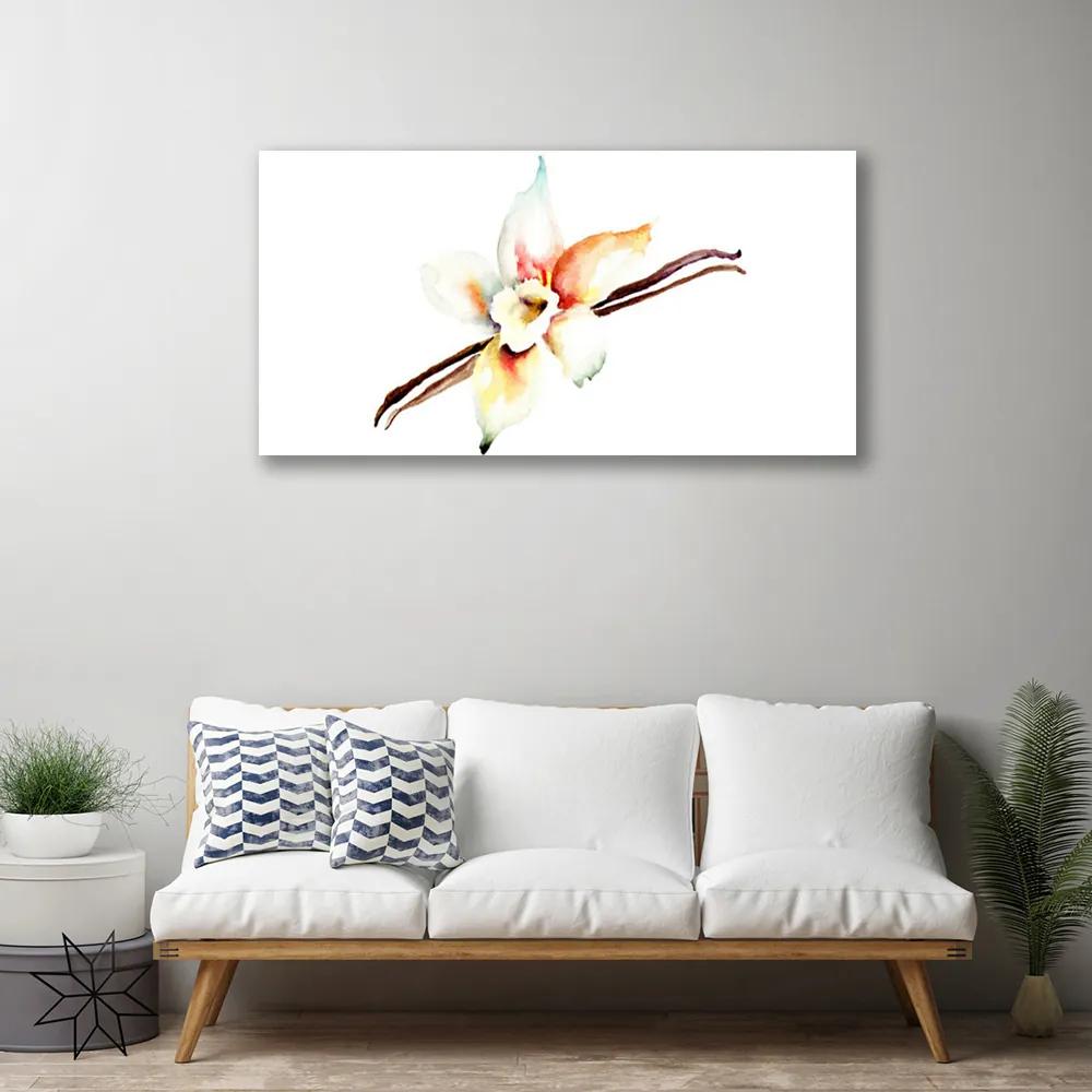 Obraz na plátne Kvet umenie 120x60 cm