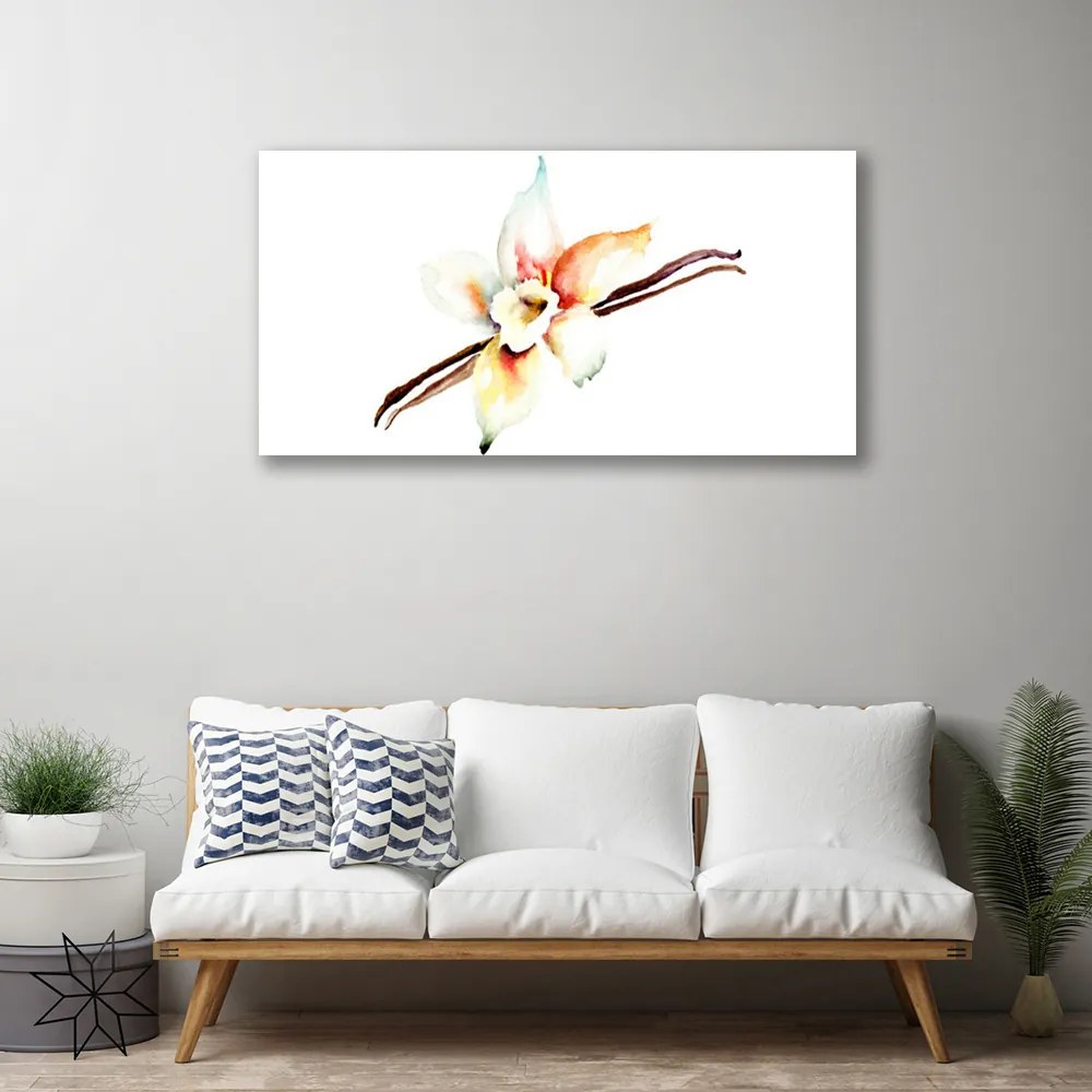 Obraz na plátne Kvet umenie 140x70 cm