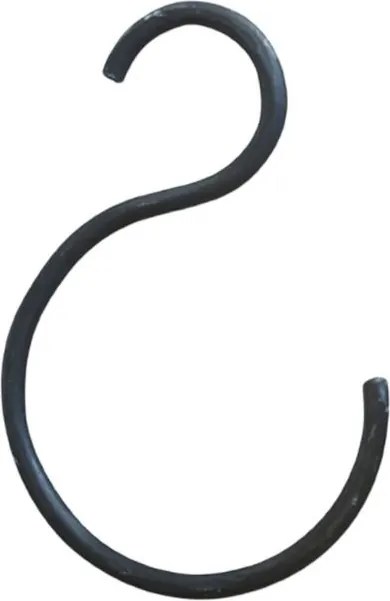 Granitový antik kovový S - háčik - 8*11 cm