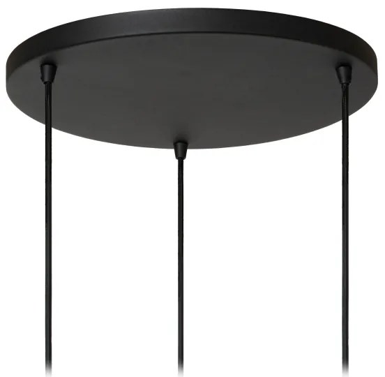 Lucide 21435/13/38 - Luster na lanku TRIBUTE 3xE27/40W/230V krémová