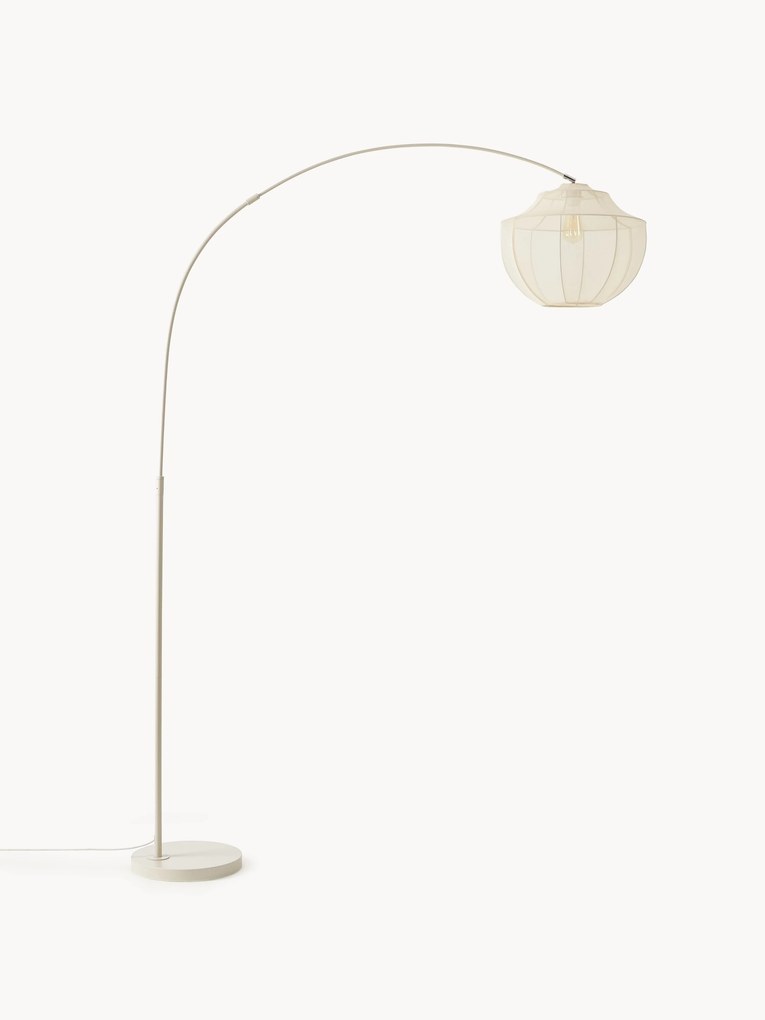 Veľká oblúková lampa zo sieťoviny Beau
