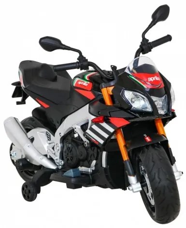 RAMIZ Elektrická motorka Aprilia Tuono V4 - čierna