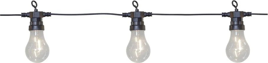 Vonkajšia svetelná LED reťaz Star Trading Circus Filament, dĺžka 4,05 m