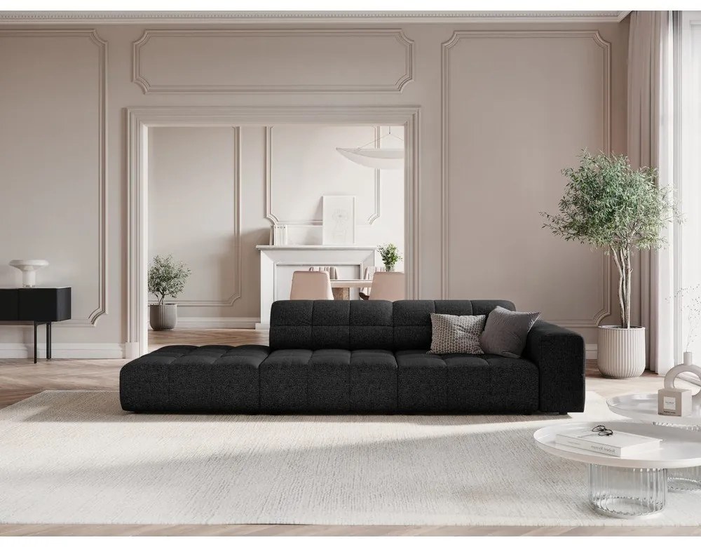 Antracitovosivá leňoška (pravý roh) Chicago – Cosmopolitan Design