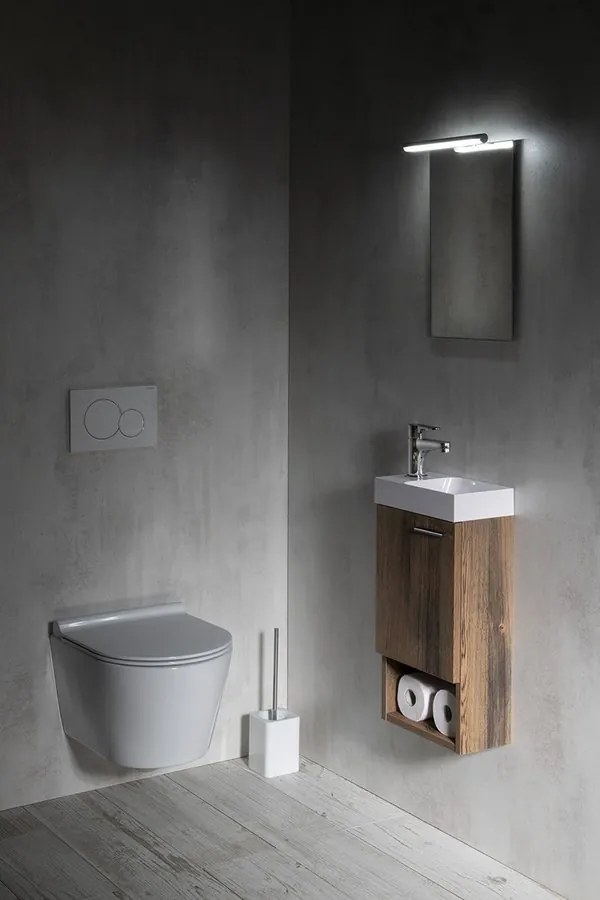 Sapho Sapho, LATUS XI umývadlová skrinka 30x53x16,5cm, dub Sherwood, LT711-1515