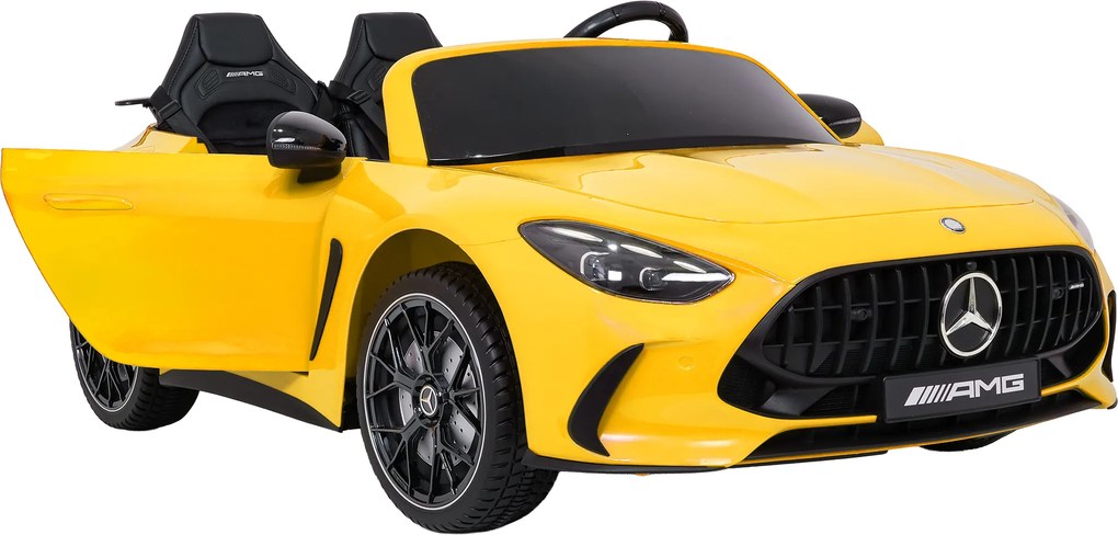 Ramiz Mercedes-Benz GT63 AMG elektrické autíčko pre deti žlté