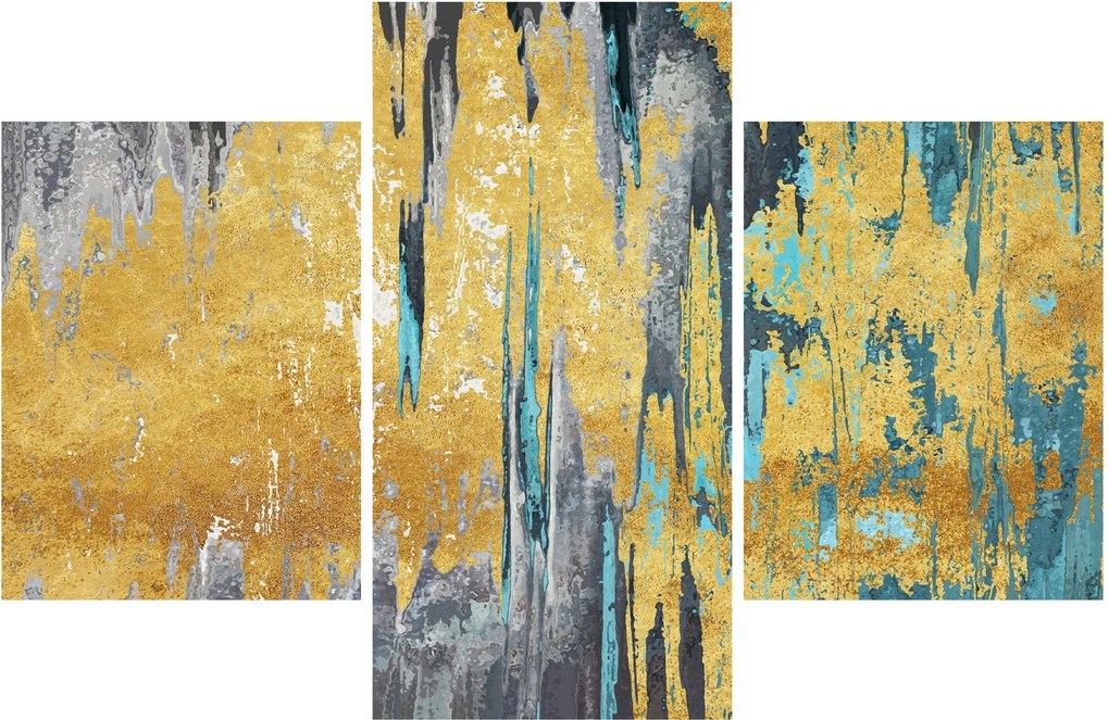 Obraz - Zlatý design (90x60 cm)