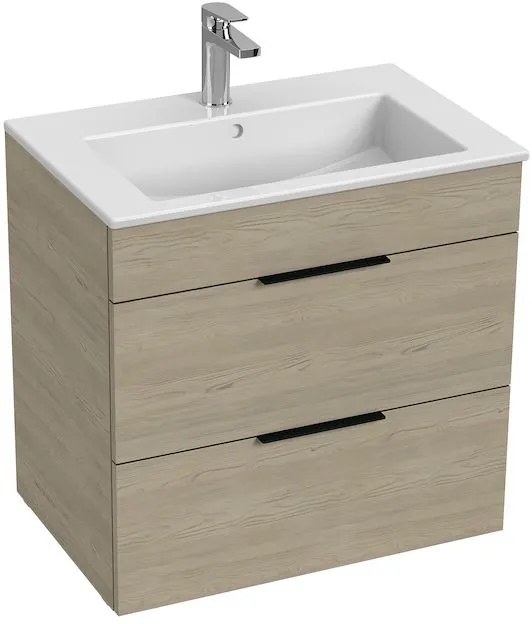 Jika Cube umývadlo so skrinkou 64 cm jesion H4536021765141
