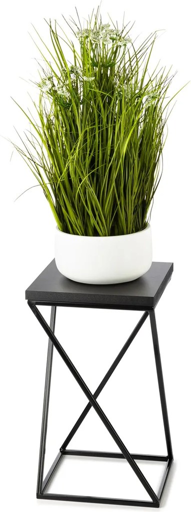 STOJAN NA KVETINÁČ LOFT7 40X24X24 CM ČIERNA