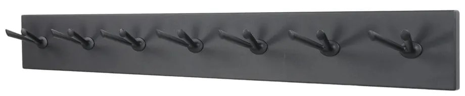 Čierny kovový nástenný vešiak 104,5 cm Pull – Spinder Design