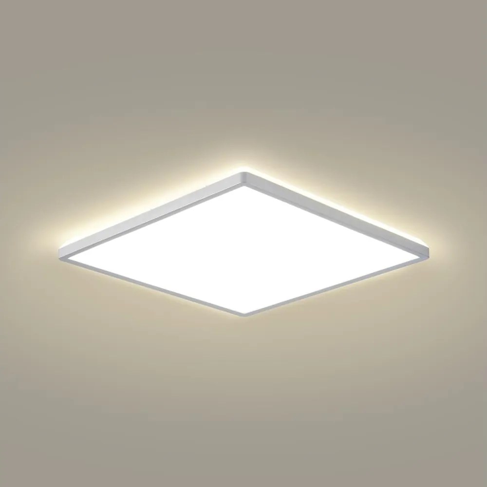 Brilagi - LED kúpeľňové stropné svietidlo ULTRA SLIM LED/24W/230V 42x42 cm strieborné IP54