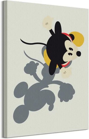 Obraz na plátne Disney Mickey Mouse Shadowed 60x80cm WDC100474