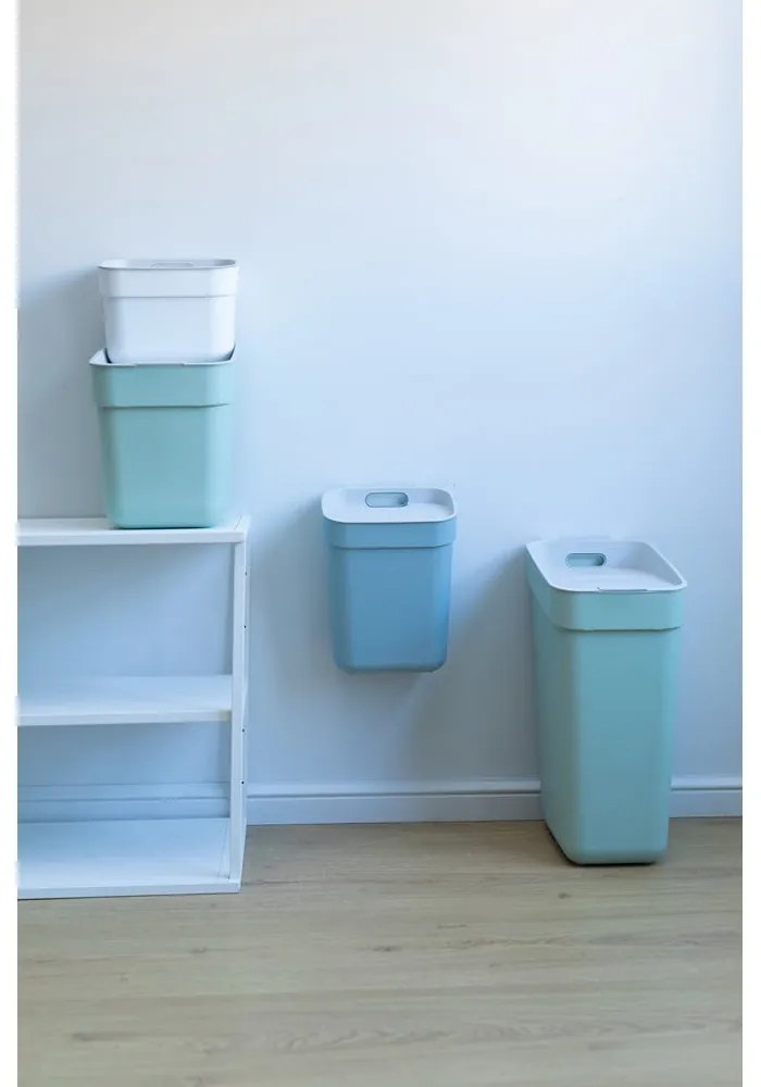 Biely odpadkový kôš na triedený odpad z recyklovaného plastu 30 l Ready To Collect – Curver