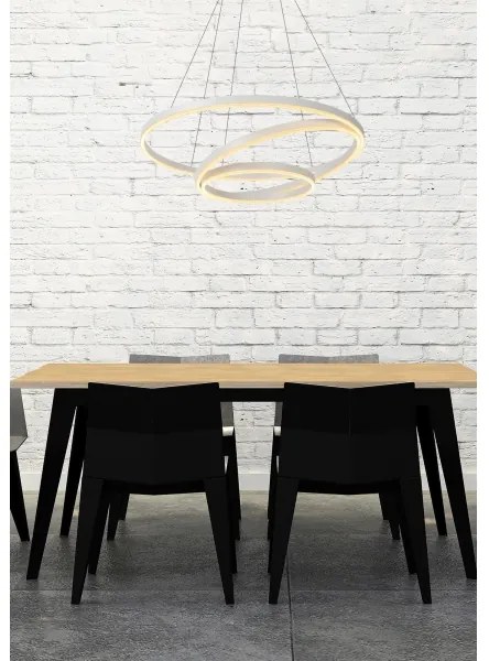 Lucide 46402/99/31 - LED Stmievateľný luster na lanku TRINITI LED/136W/230V biela