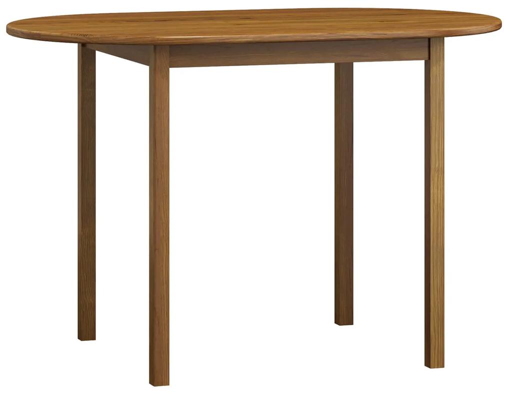 Stůl oválný dub č4 150x80 cm