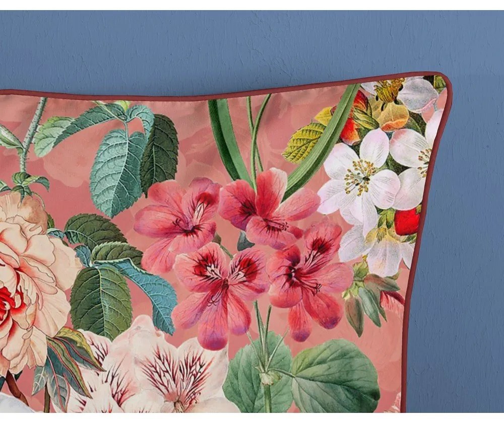 Oranžové obliečky na dvojlôžko/predĺžené z bavlneného saténu 240x220 cm Amalia – Descanso