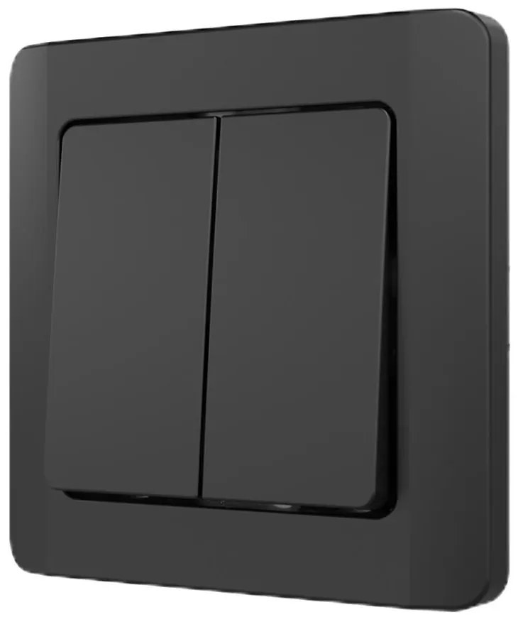 Vypínač lustrový SILVA black 46217