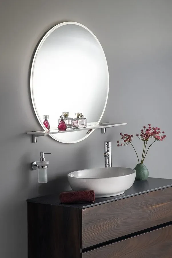 Sapho Sapho, VISO guľaté zrkadlo s LED osvetlením, ø 90cm, VS090
