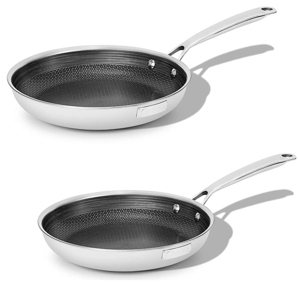 Elmich Súprava odolných nerezových panvíc Hybrid 2 ks